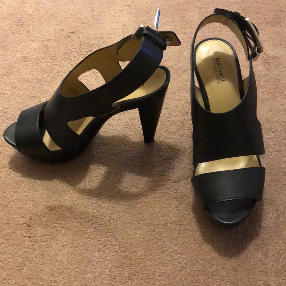 Black Michael Kors Heels